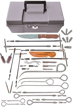 C.S. Osborne 29 Pcs. Packing Tool Set # 929P Larger Image-Size & Fit Guide 